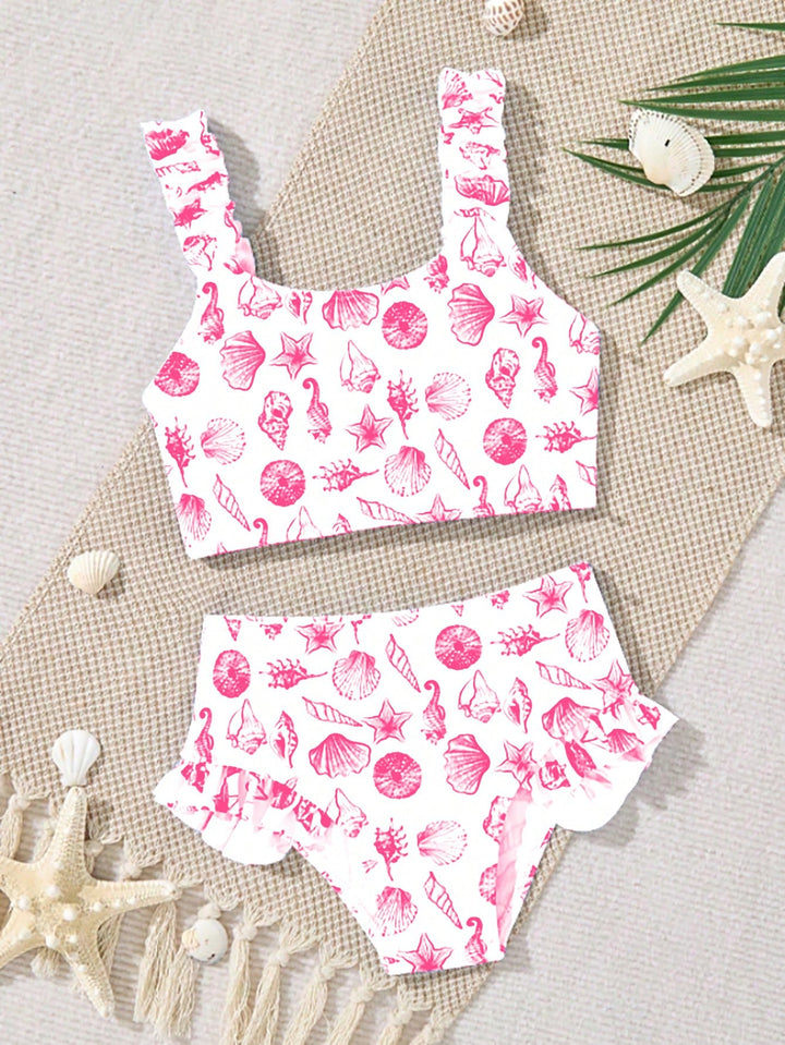 Costum de baie SHEIN, mix culori
