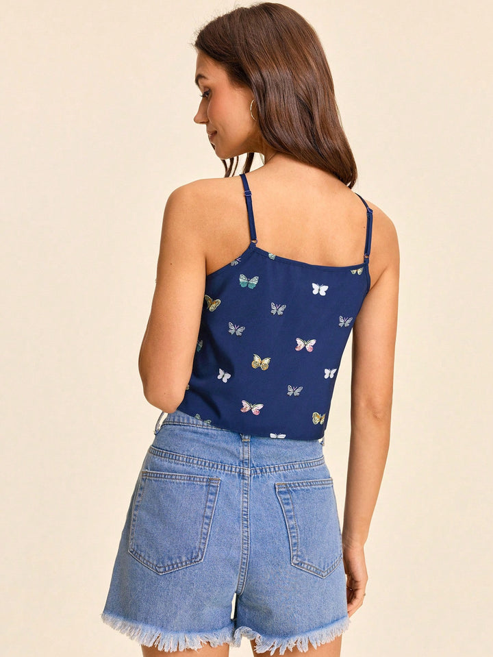 SHEIN top, kék