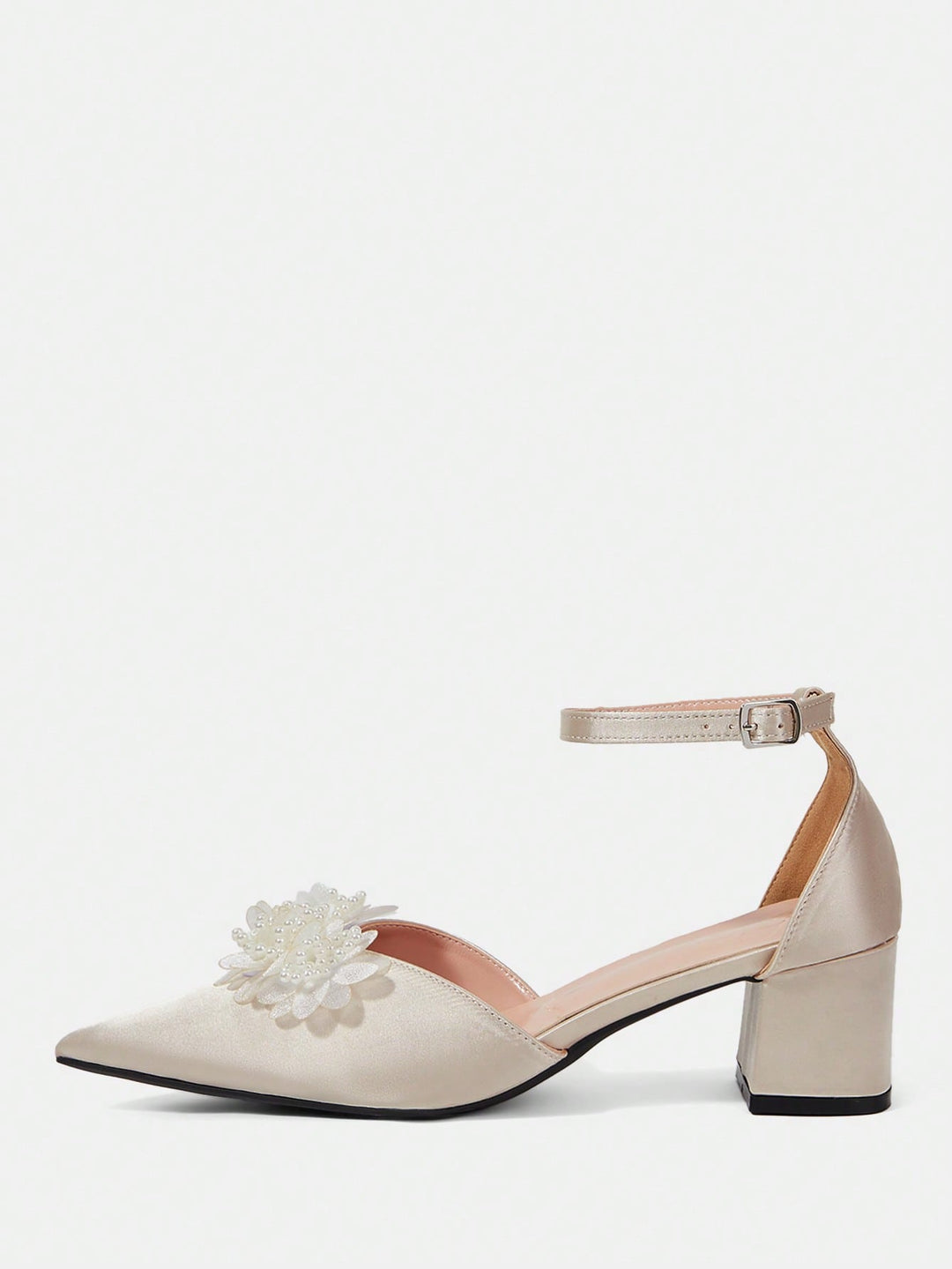 Pantofi cu toc SHEIN, bej