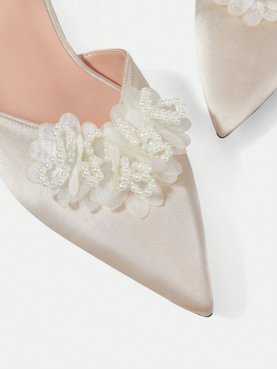 Pantofi cu toc SHEIN, bej