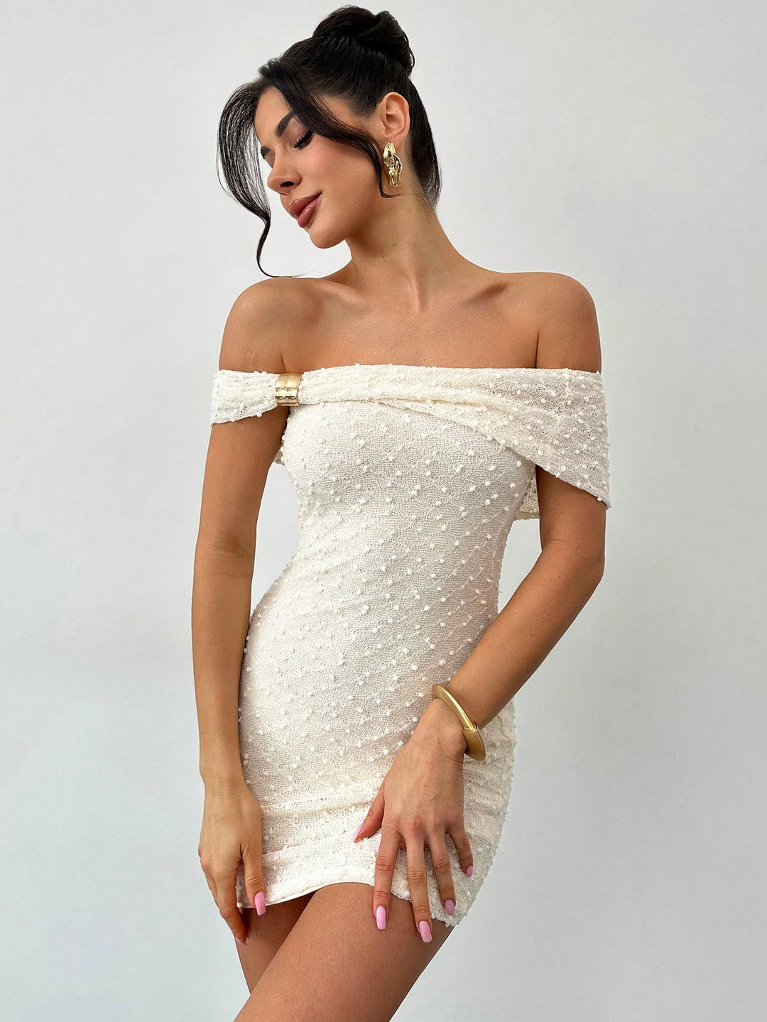 Rochie mini SHEIN, galben