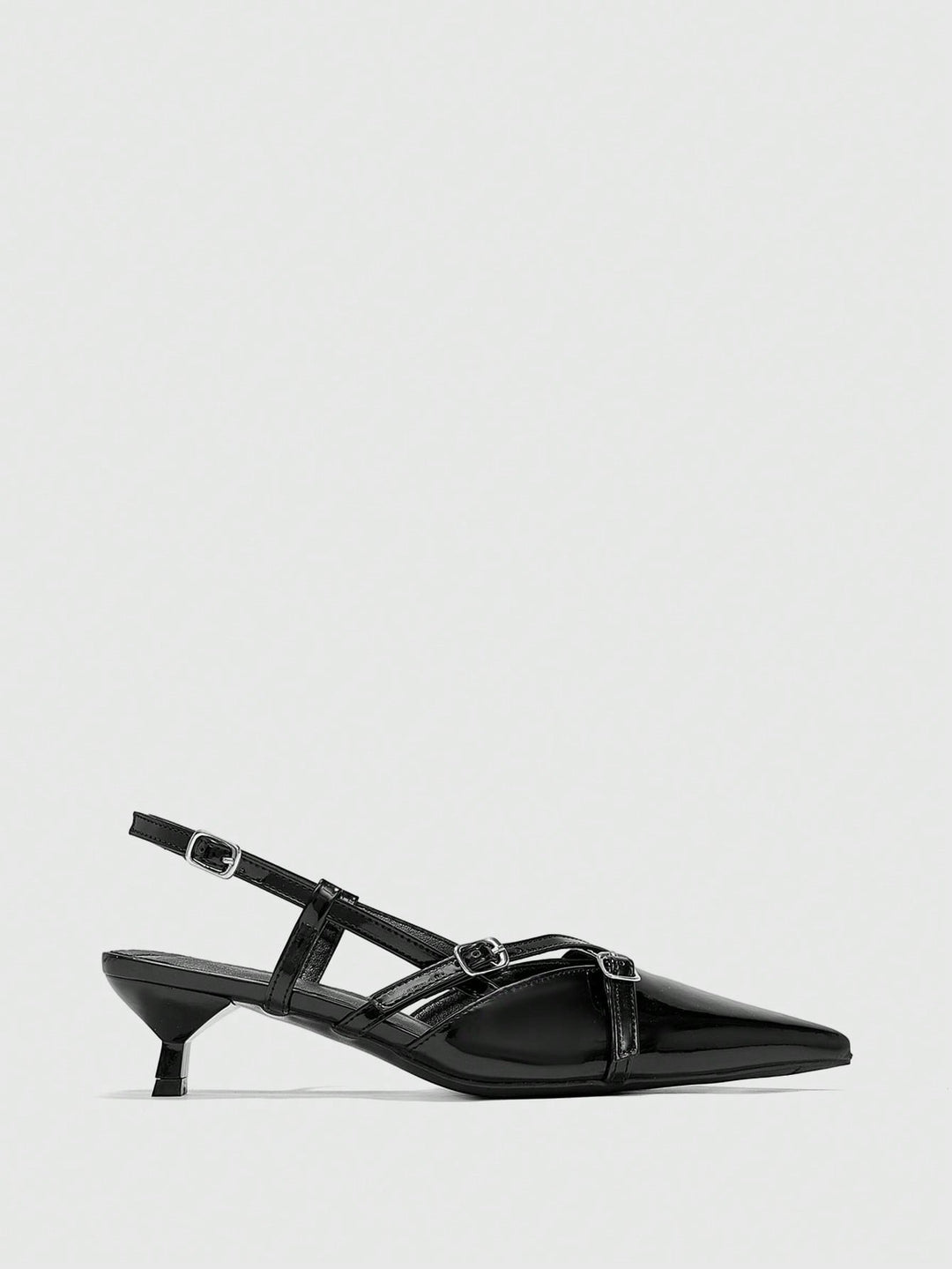 Pantofi cu toc SHEIN, negru