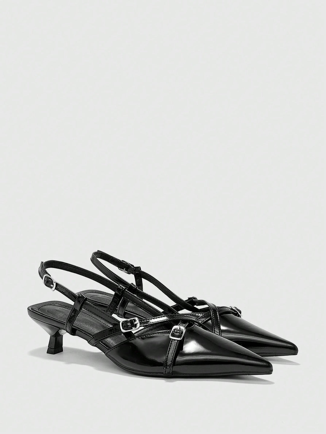 Pantofi cu toc SHEIN, negru