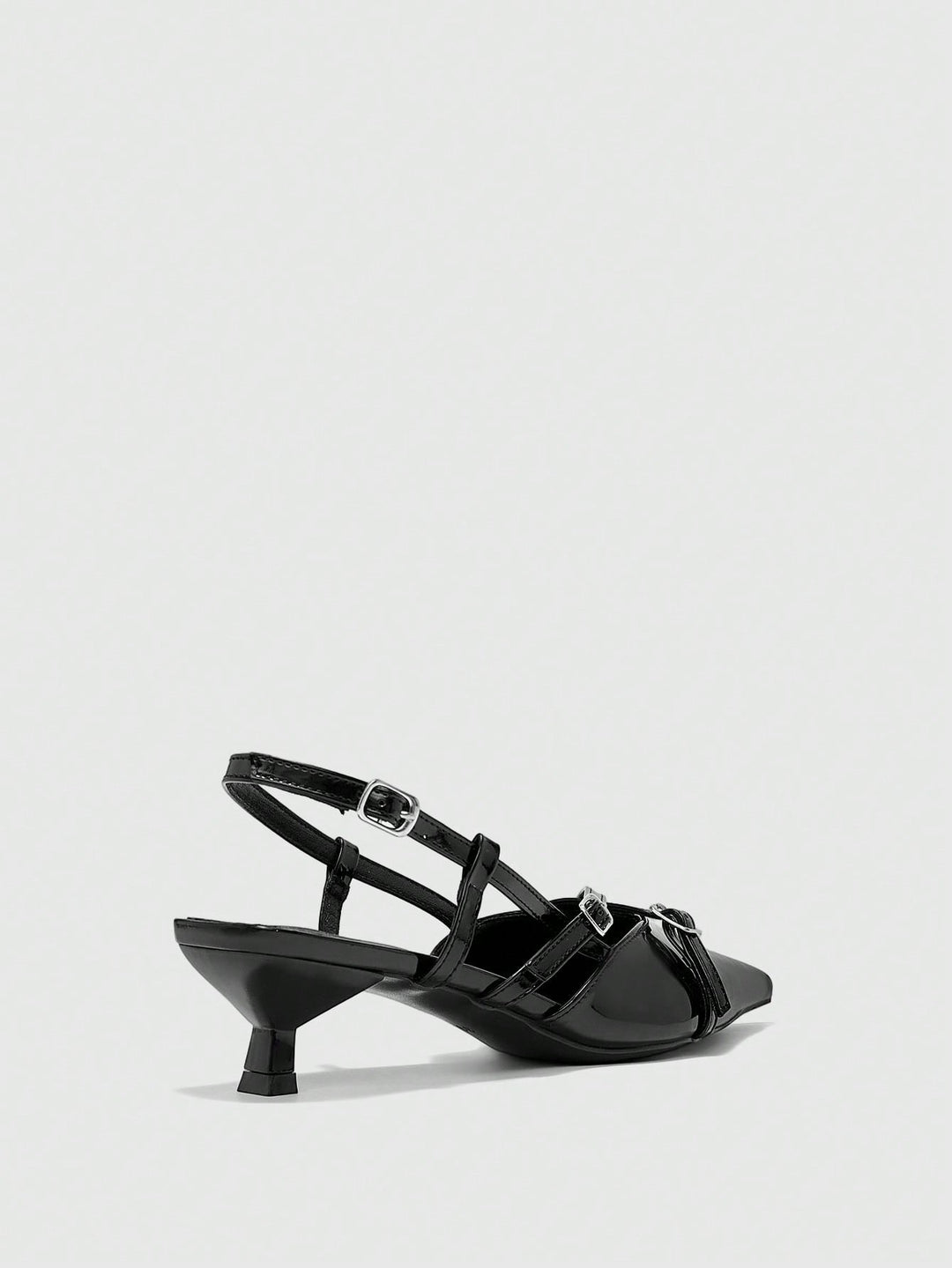 Pantofi cu toc SHEIN, negru
