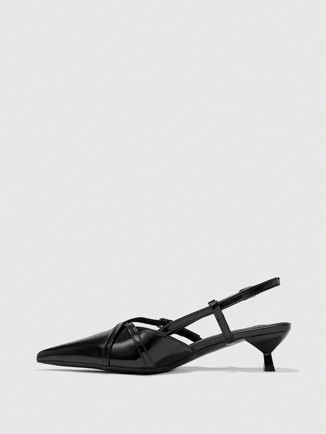 Pantofi cu toc SHEIN, negru