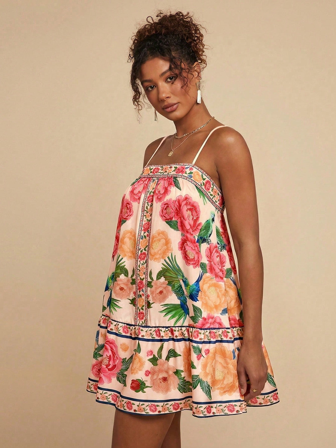 Rochie mini SHEIN, roz