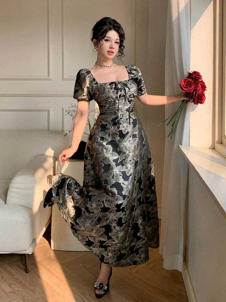 Rochie midi SHEIN, negru