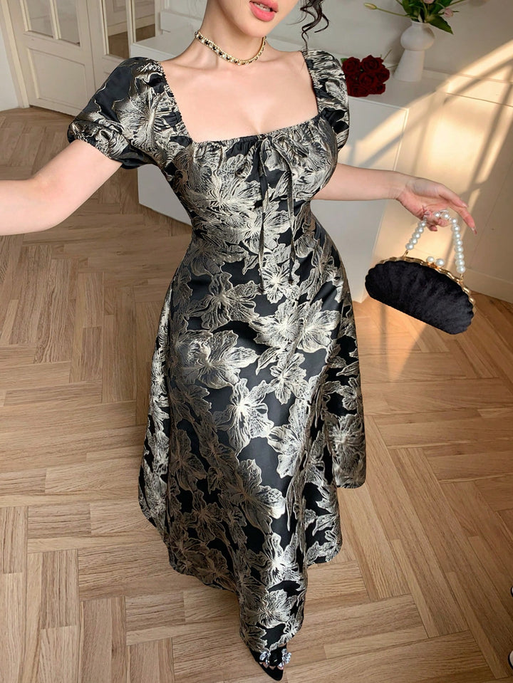 Rochie midi SHEIN, negru