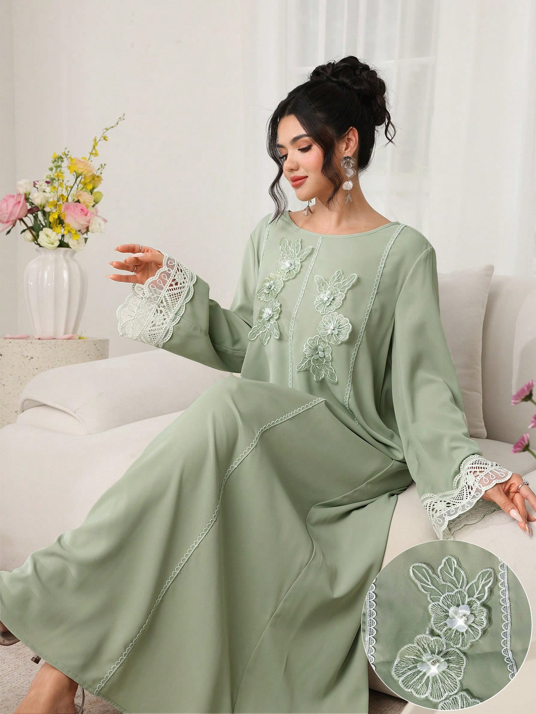 Rochie SHEIN, verde