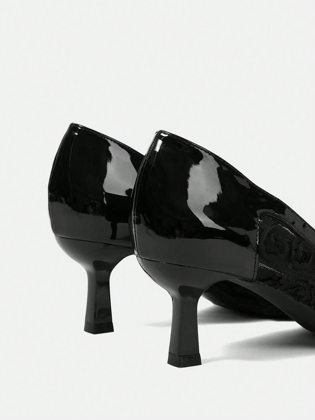 Pantofi cu toc SHEIN, negru