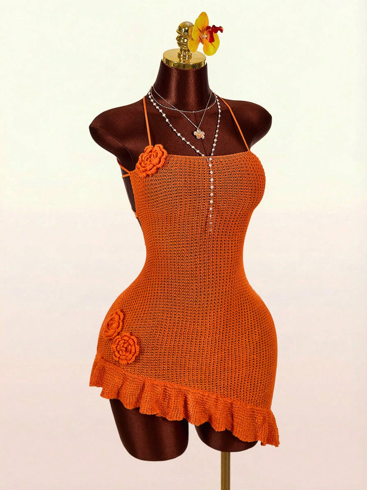Rochie SHEIN, portocaliu