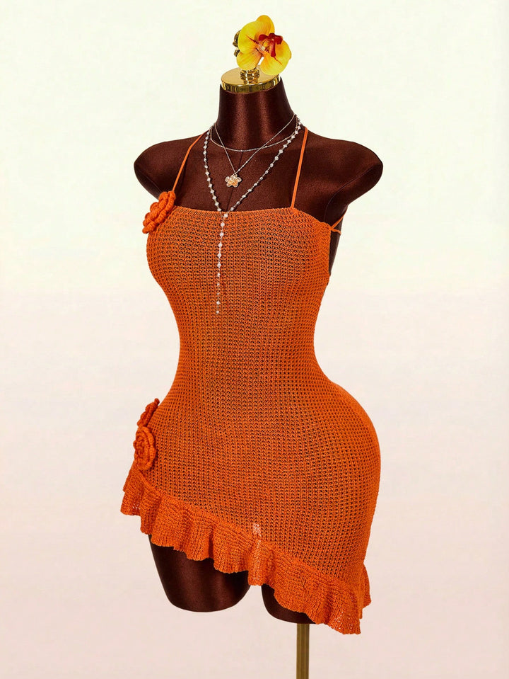Rochie SHEIN, portocaliu