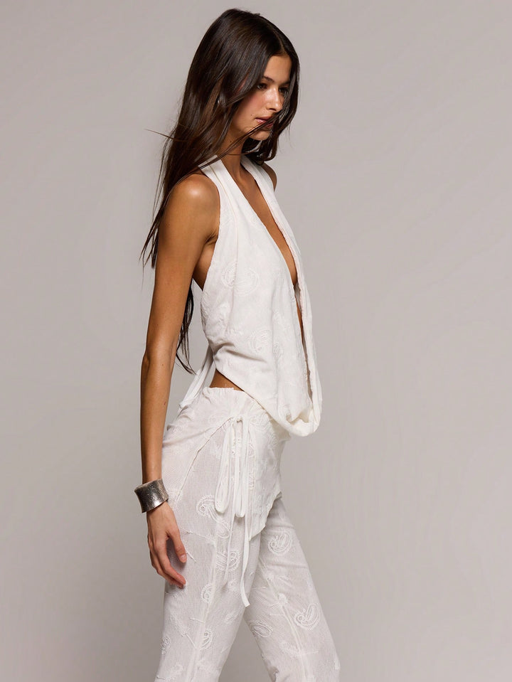 Top SHEIN, alb