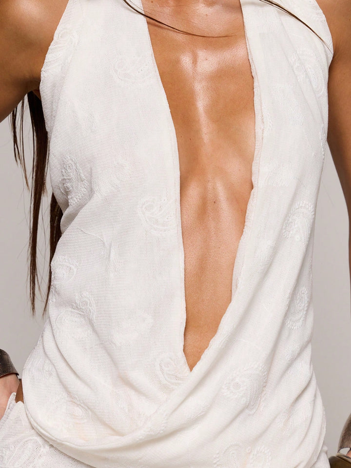 Top SHEIN, alb