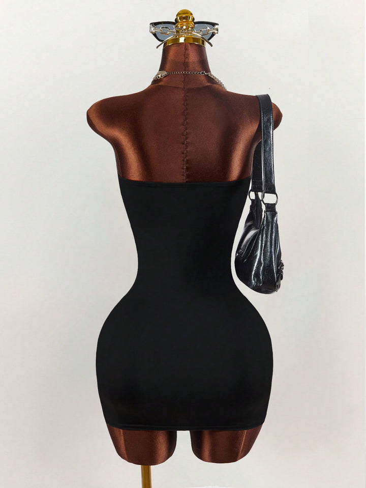 Rochie mini SHEIN, negru