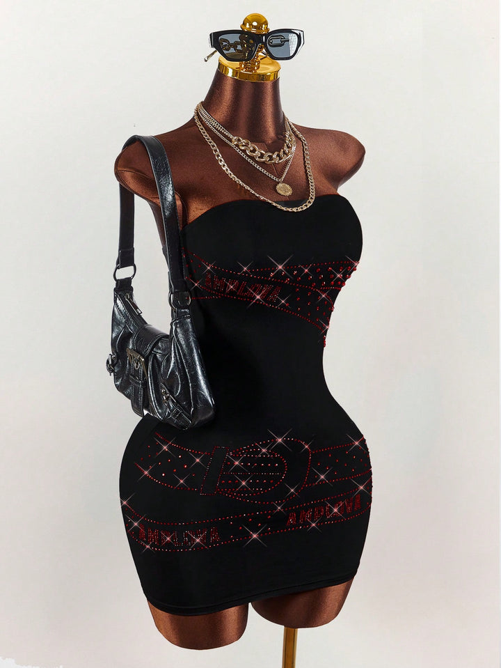 Rochie mini SHEIN, negru