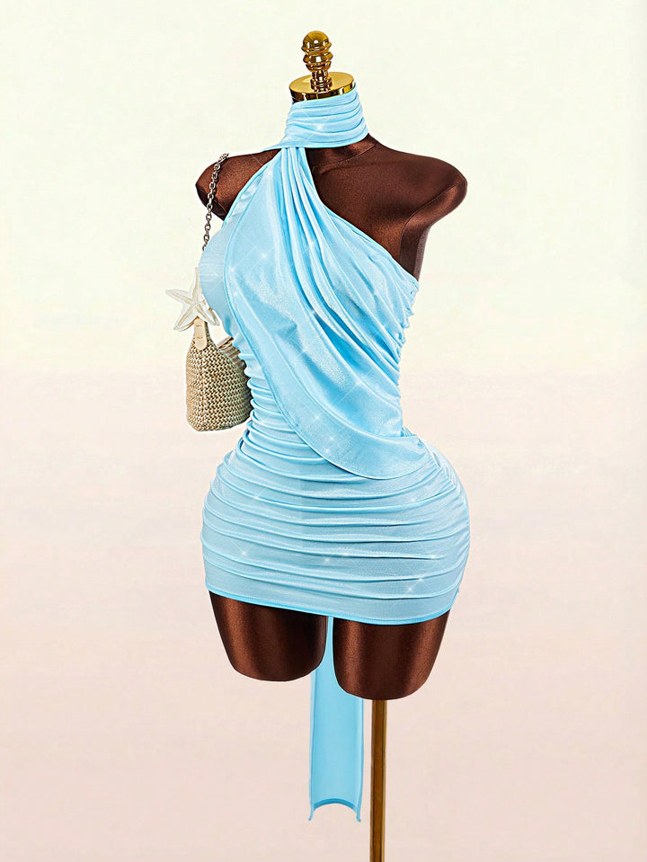 Rochie mini SHEIN, albastru
