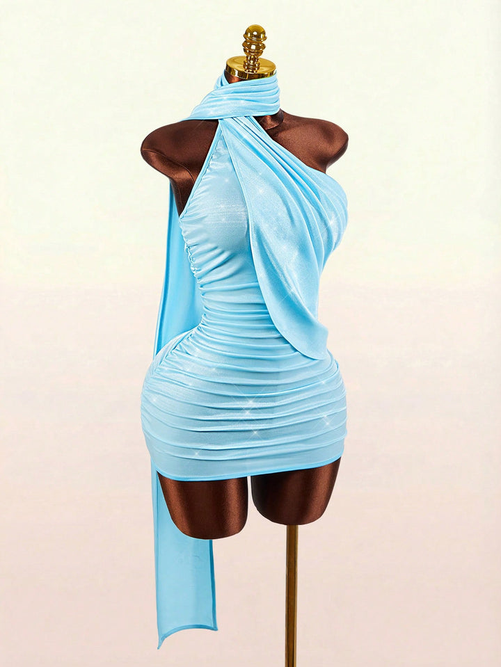 Rochie mini SHEIN, albastru