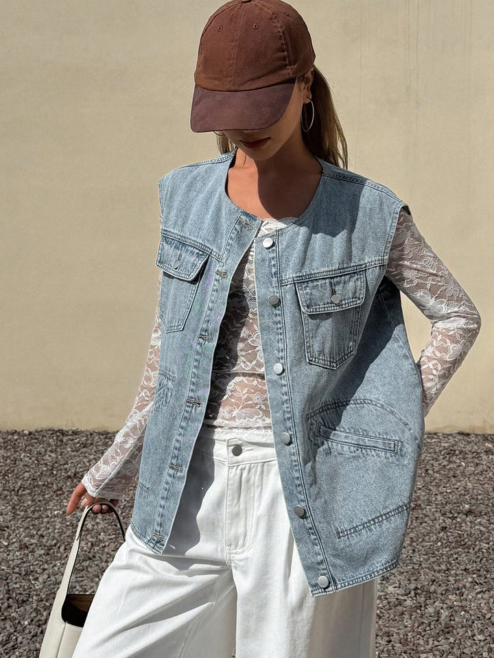 Top SHEIN, albastru