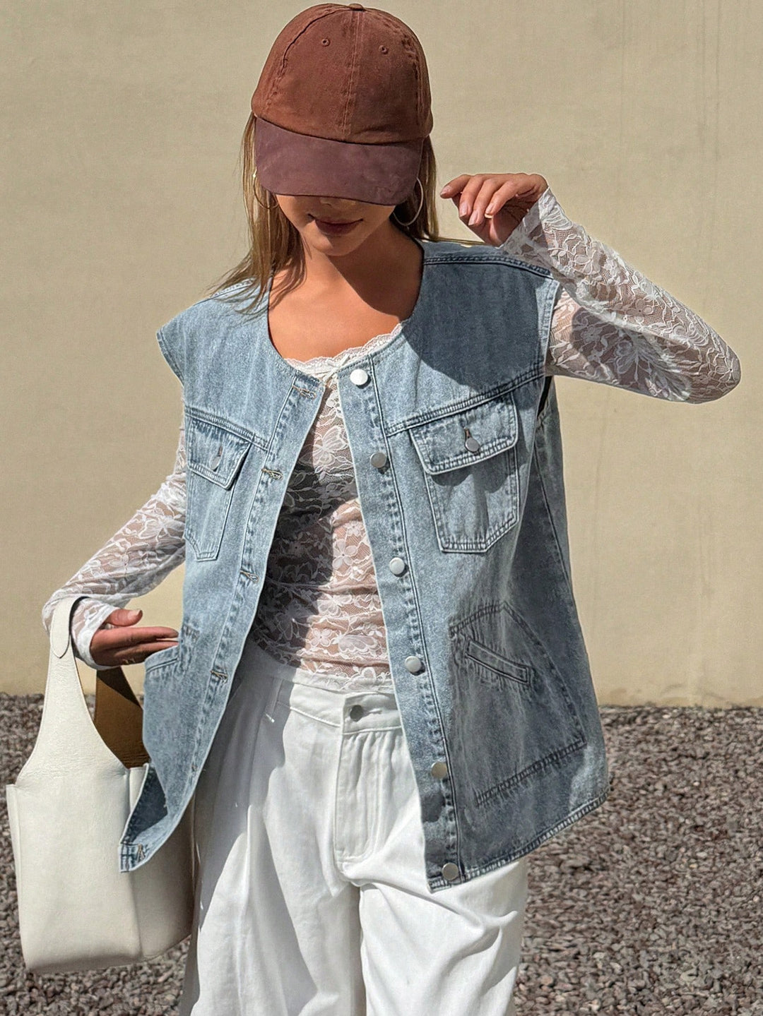 Top SHEIN, albastru