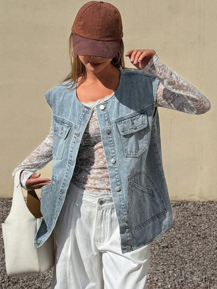Top SHEIN, albastru