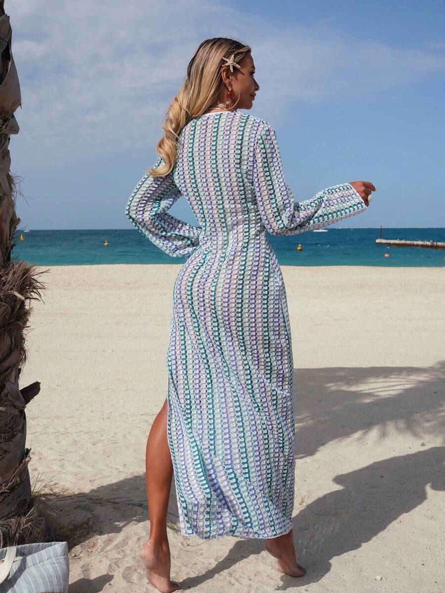 Rochie de plajă SHEIN, mix culori