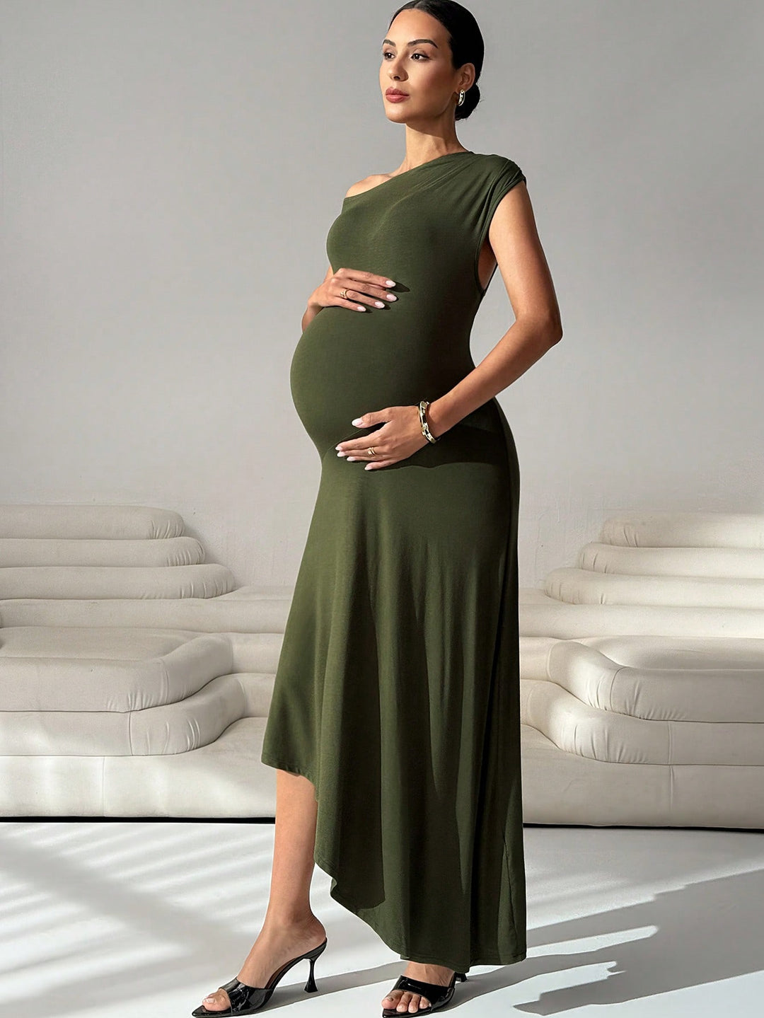 SHEIN ruha, khaki