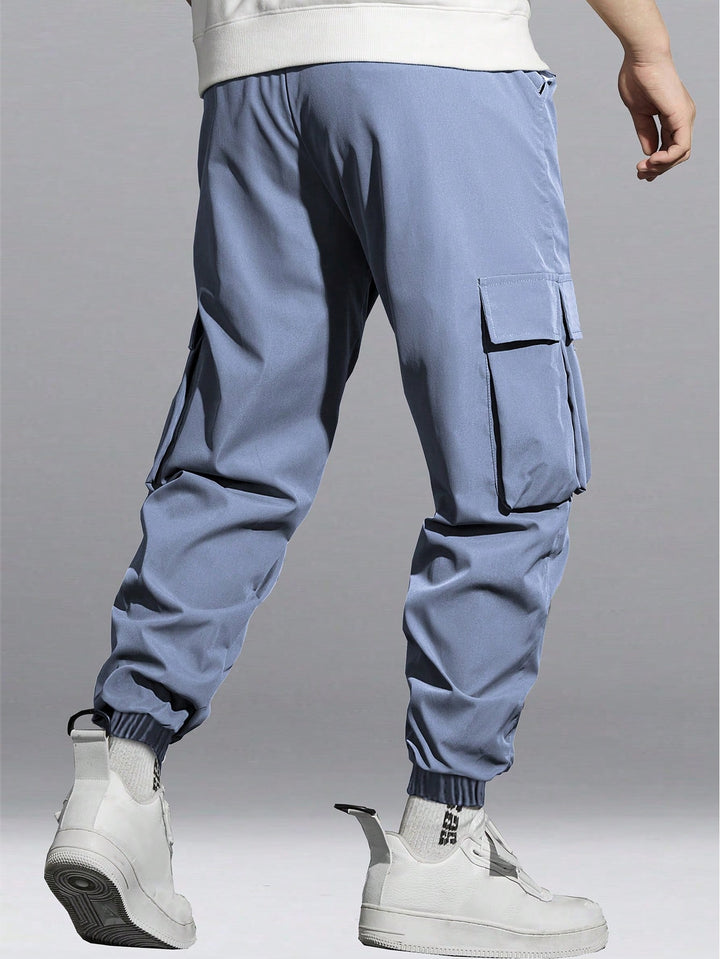 Pantaloni SHEIN, albastru