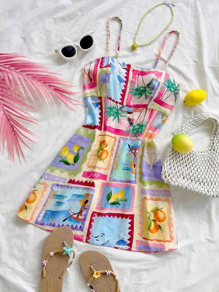 Rochie mini SHEIN, mix culori