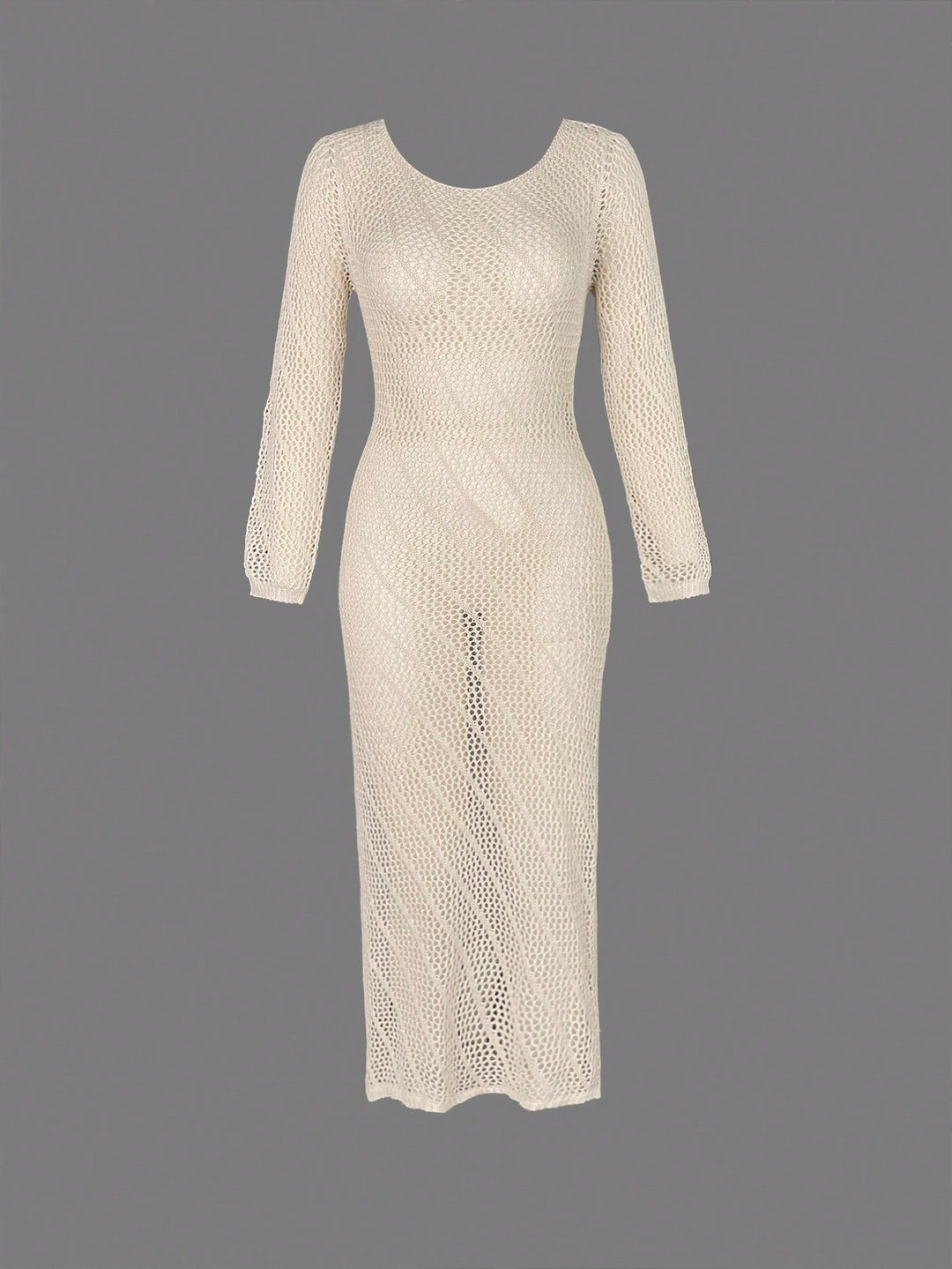Rochie de plajă SHEIN, crem