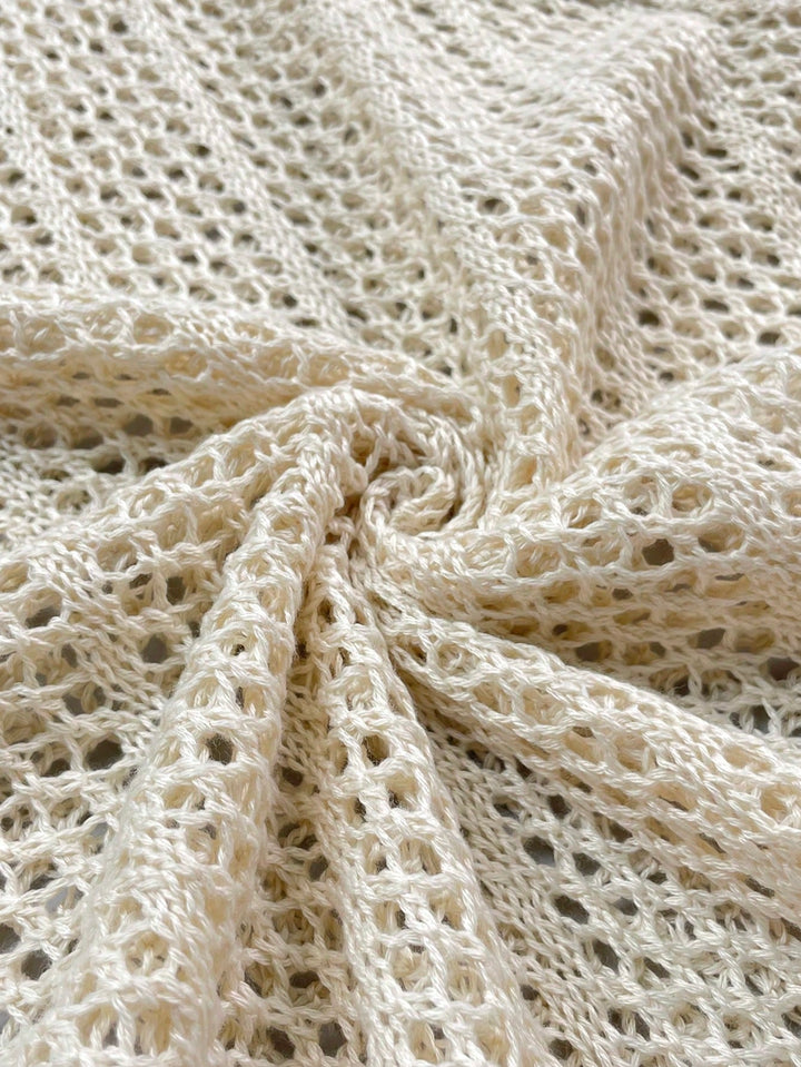 Rochie de plajă SHEIN, crem