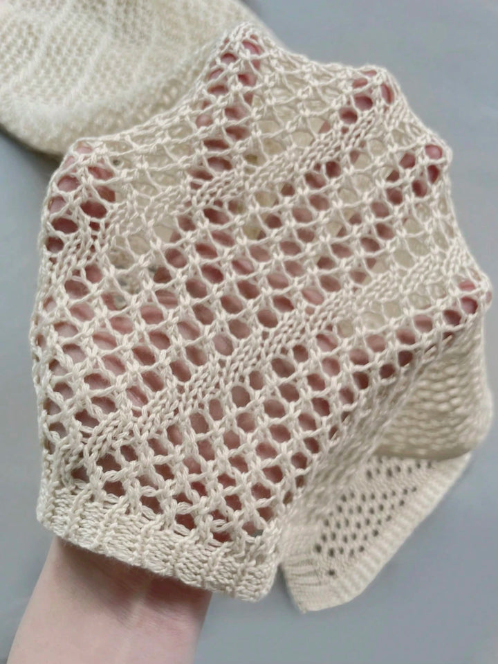 Rochie de plajă SHEIN, crem