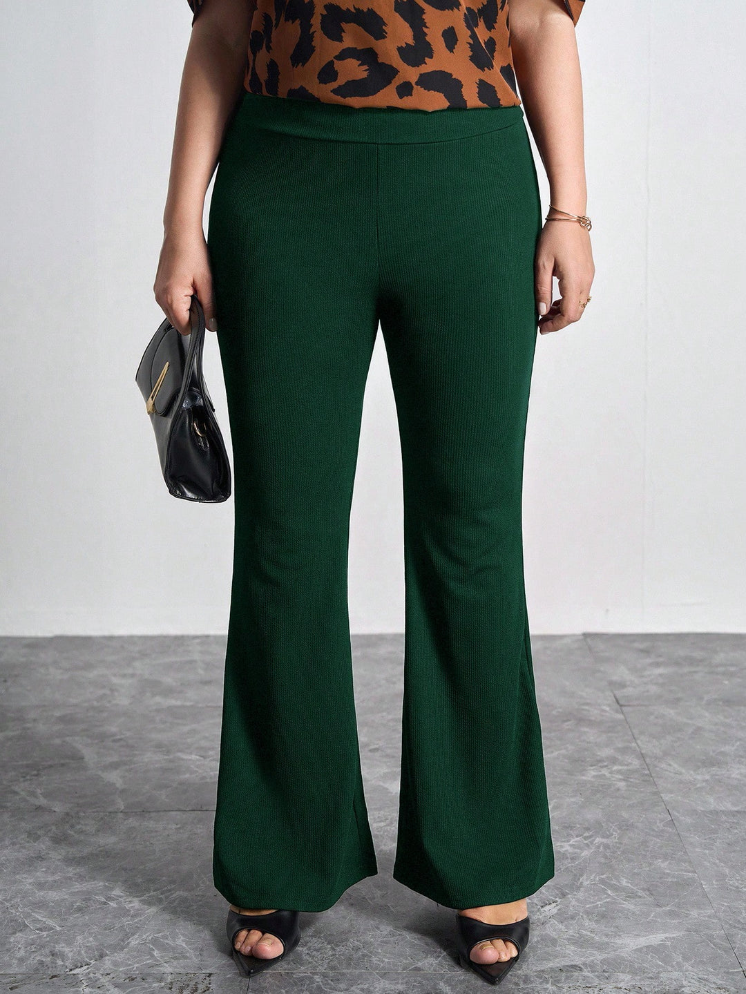 Pantaloni SHEIN, verde