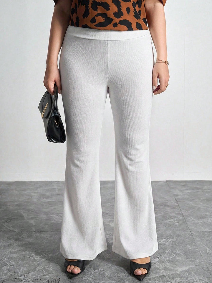 Pantaloni SHEIN, alb