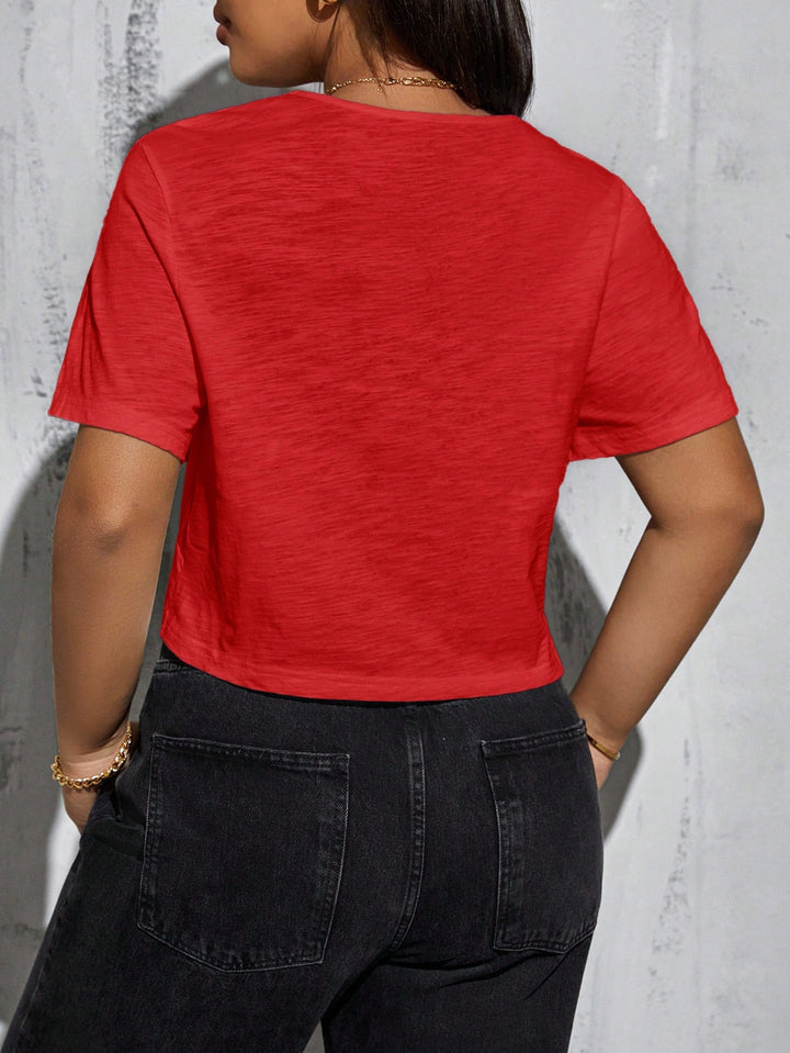 Tricou SHEIN, roșu