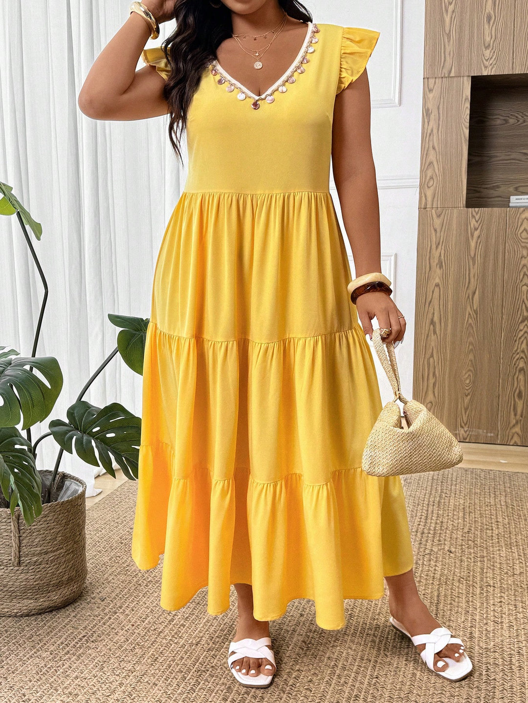 Rochie SHEIN, galben