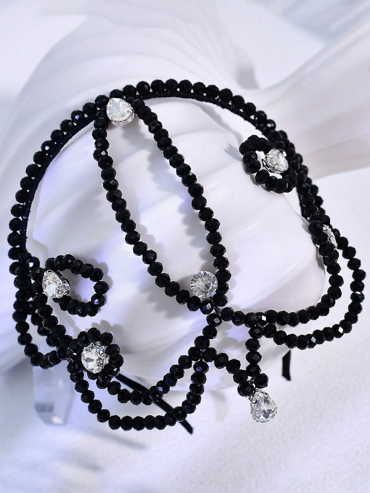 Accesoriu de păr pentru mireasă SHEIN, negru