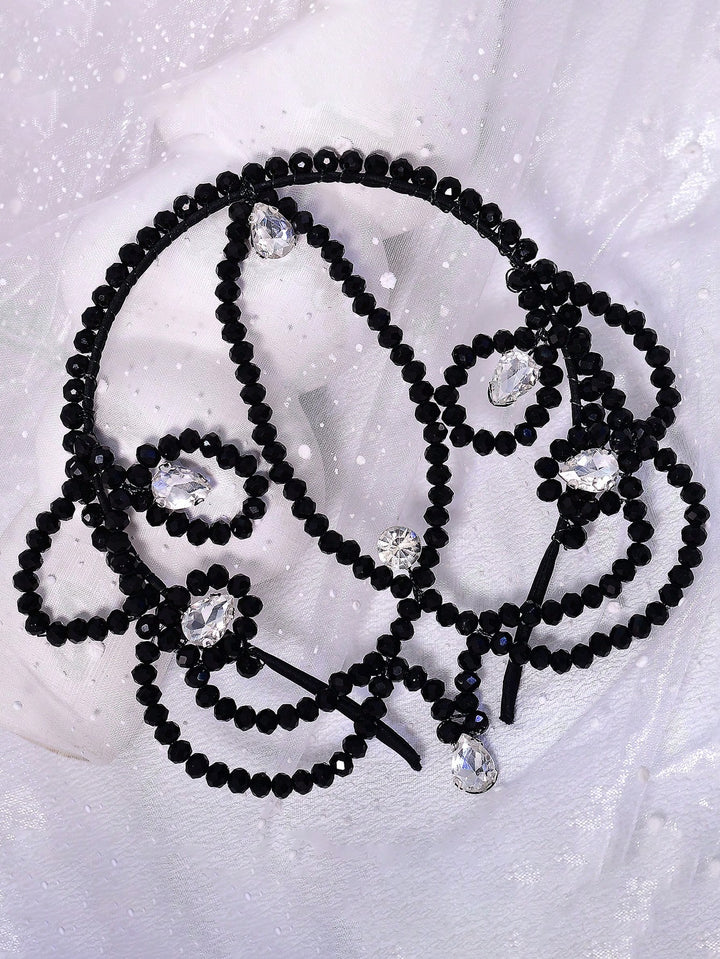 Accesoriu de păr pentru mireasă SHEIN, negru