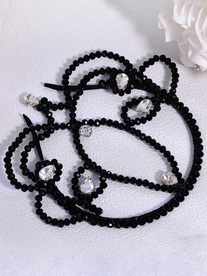 Accesoriu de păr pentru mireasă SHEIN, negru