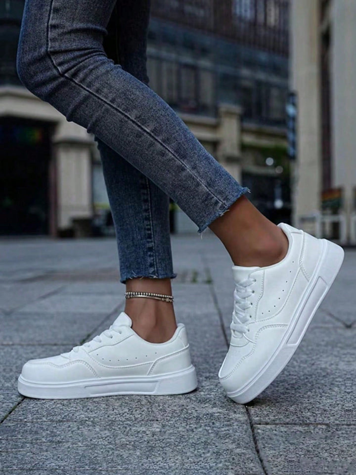 Pantofi sport SHEIN, alb