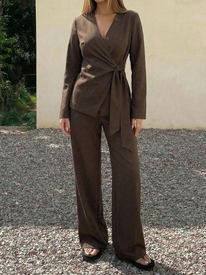 SHEIN együttes, barna