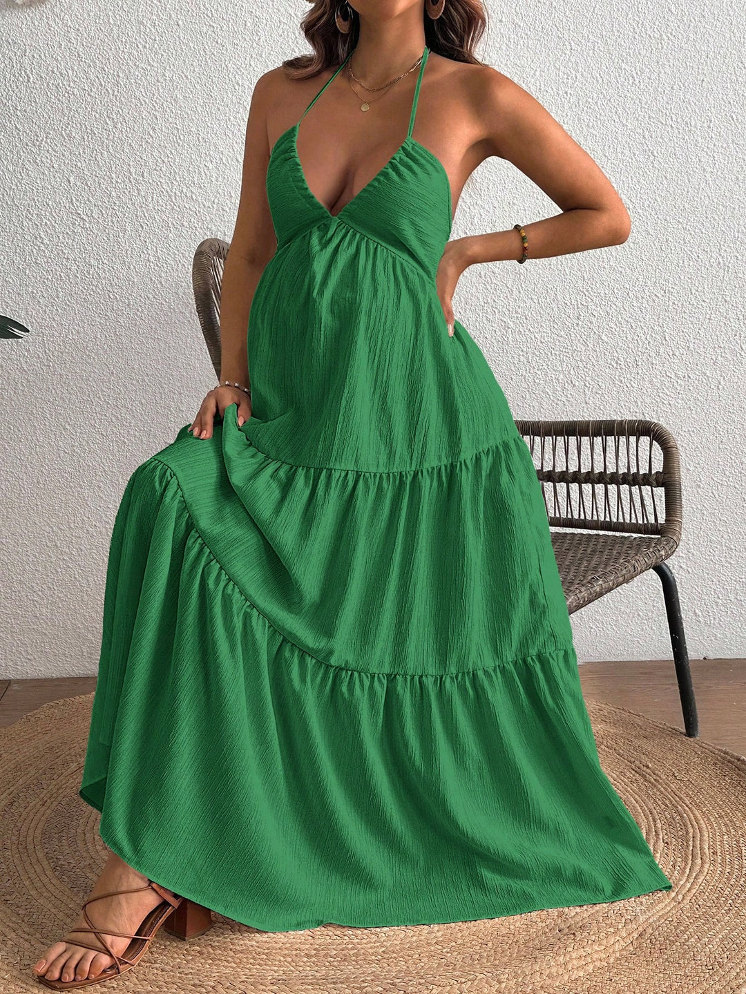 Rochie SHEIN, verde