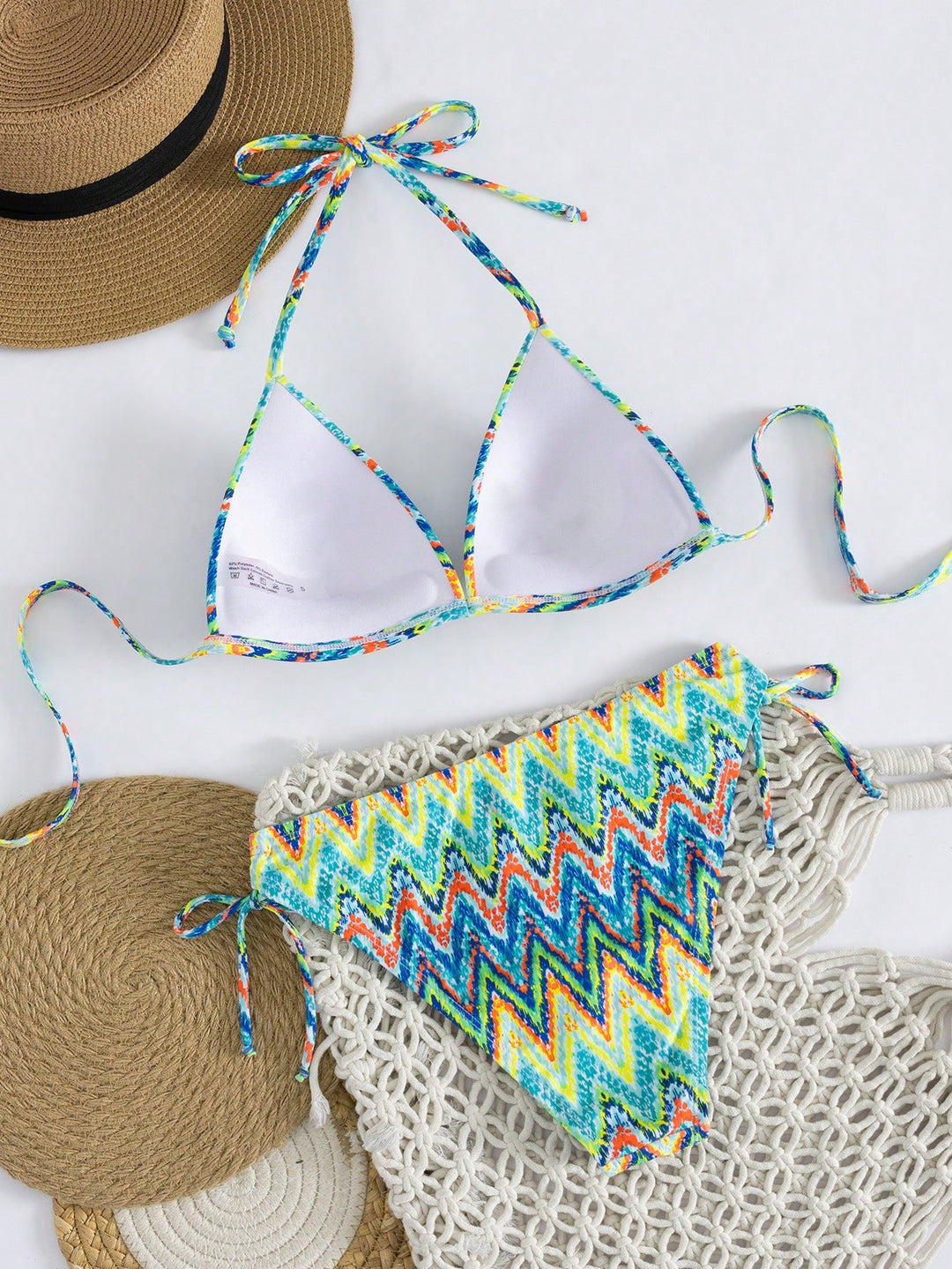Set bikini SHEIN, mix culori