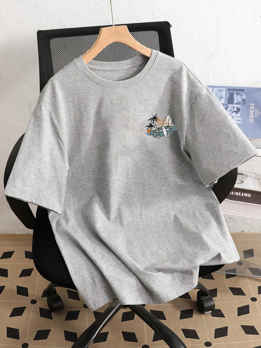 Tricou SHEIN, gri