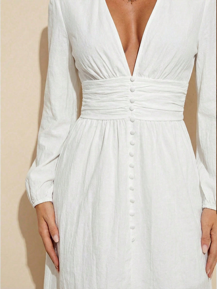 Rochie scurtă SHEIN, alb