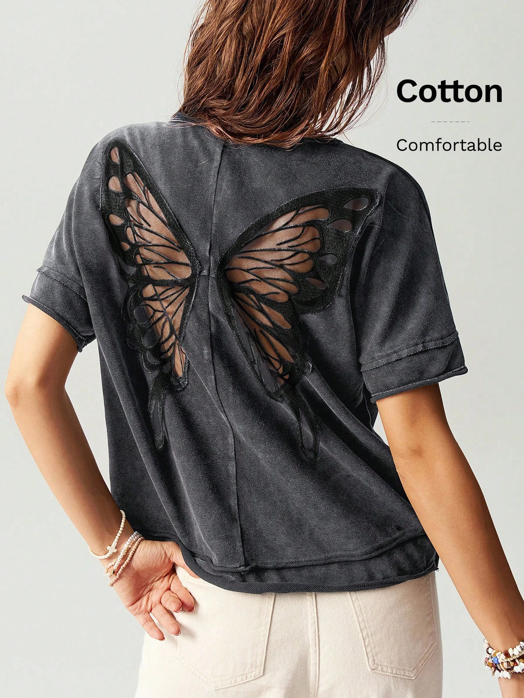 Tricou SHEIN, gri