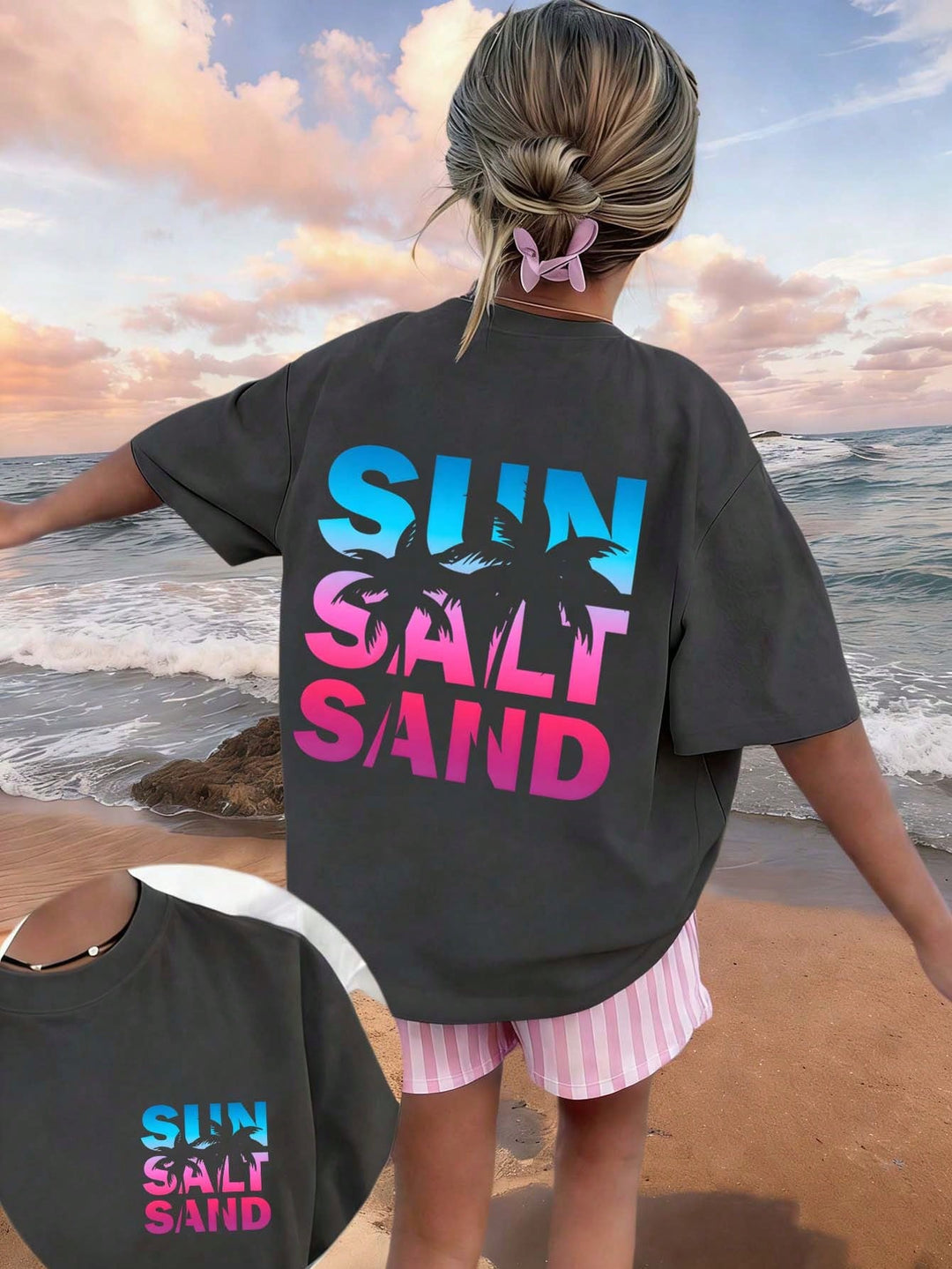 Tricou SHEIN, gri