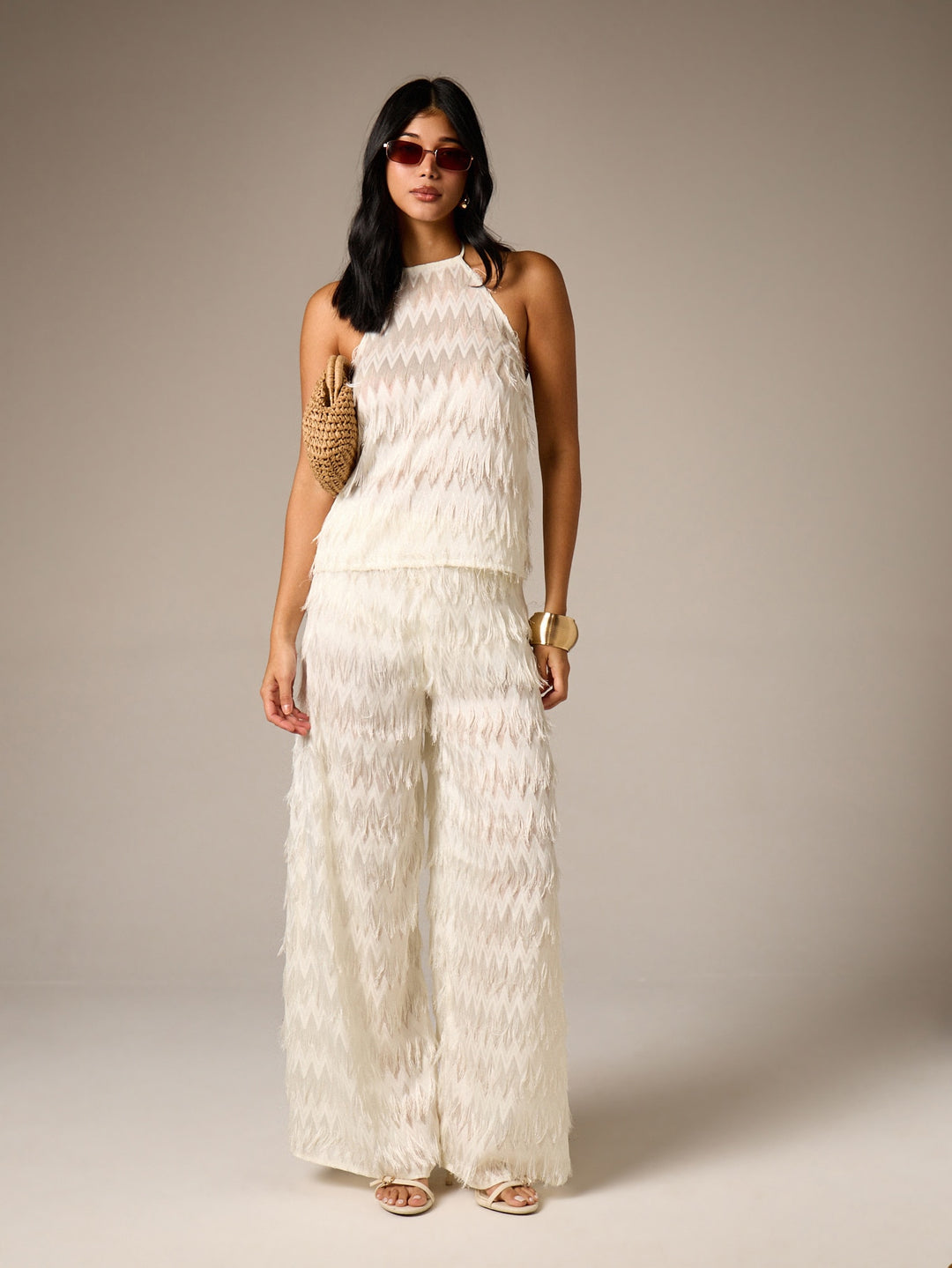 Pantaloni SHEIN, bej