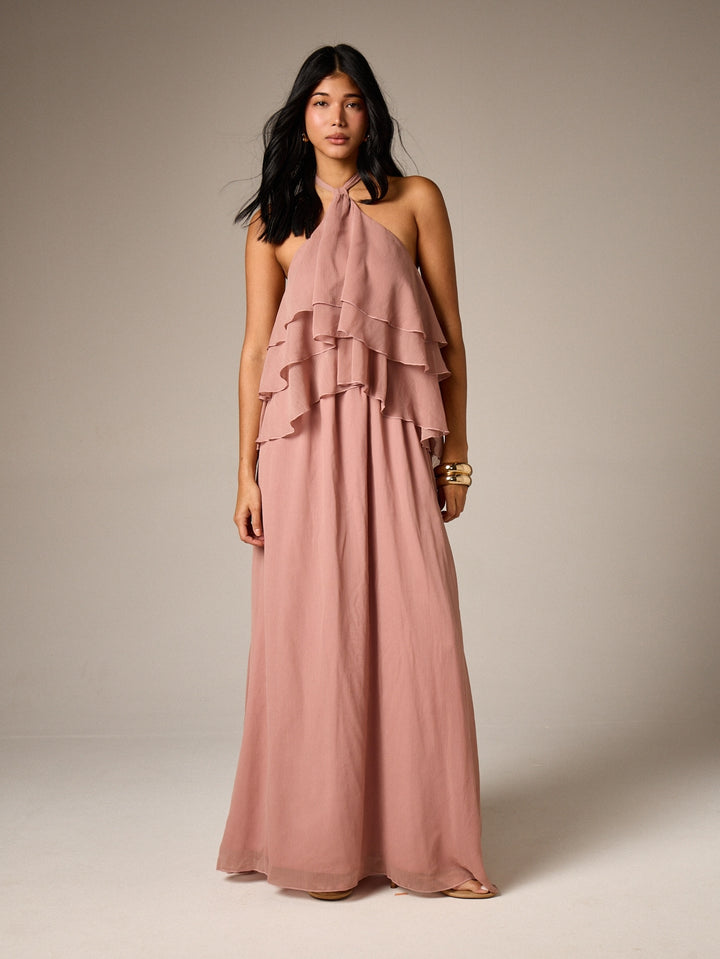 Rochie maxi SHEIN, roz