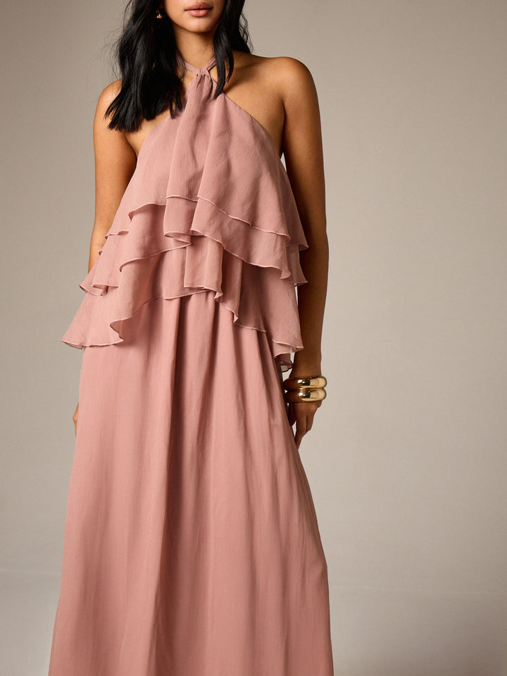 Rochie maxi SHEIN, roz